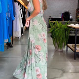 Venesa™ | Elegante vestido sin mangas con escote en V y estampado floral