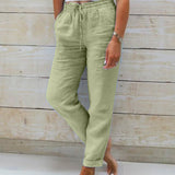 PANTALÓN ESTERALDA CON CINTURA ELÁSTICA