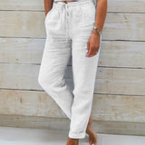 PANTALÓN ESTERALDA CON CINTURA ELÁSTICA