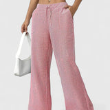 Dominique | Pantalones anchos y cómodos con detalles elegantes