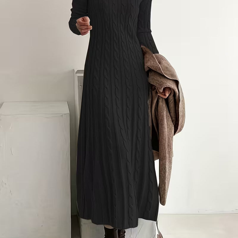 Jemima - Elegante Vestido Largo de Punto
