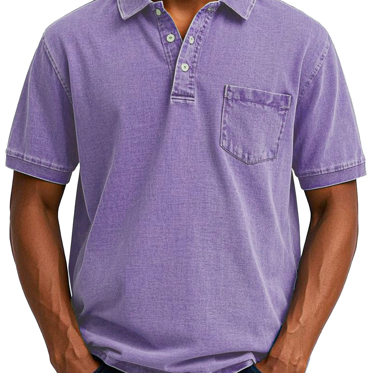 Maxime™ | Polo casual vintage para hombre