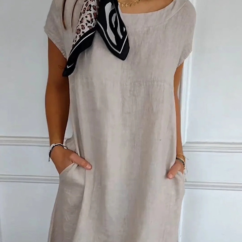 BELLA – Vestido informal de algodón