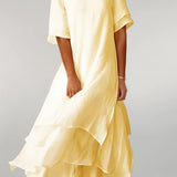 Isilde – Elegante vestido largo de primavera/verano