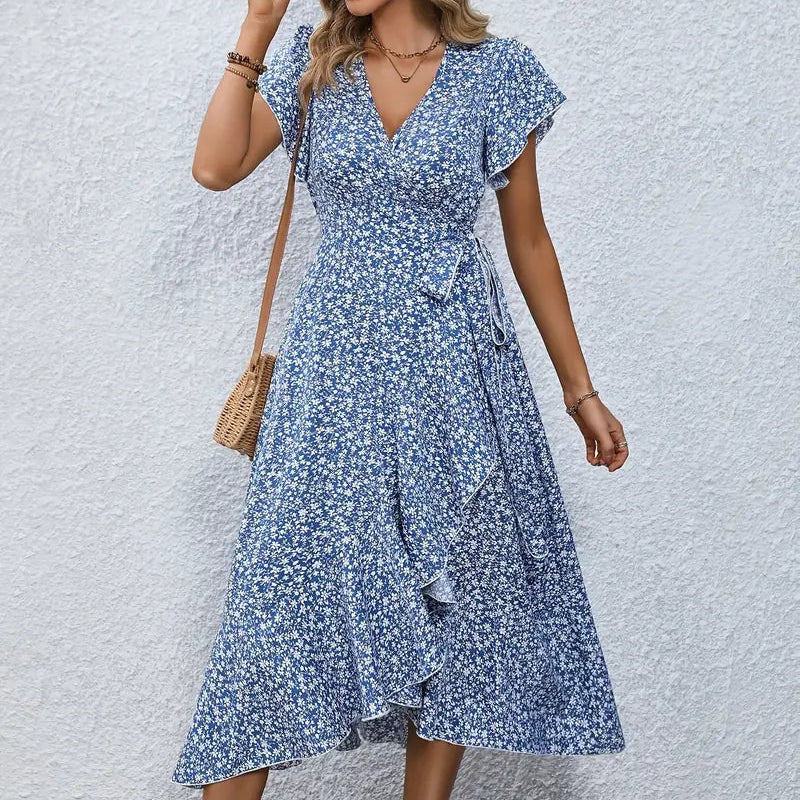 Madick™ Vestido con estampado de flores para primavera/verano