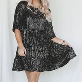 Vestido Antonella™ Glamuroso de Lentejuelas