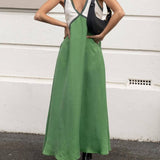 Neva ™ vestido de color contrastante