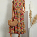Liliane™ | Vestido fluido con estampado floral