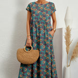 Liliane™ | Vestido fluido con estampado floral
