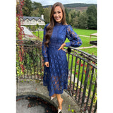 MELINA｜Vestido moderno de encaje