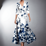 Nunzia | Elegante vestido de noche con encanto floral para Mujer