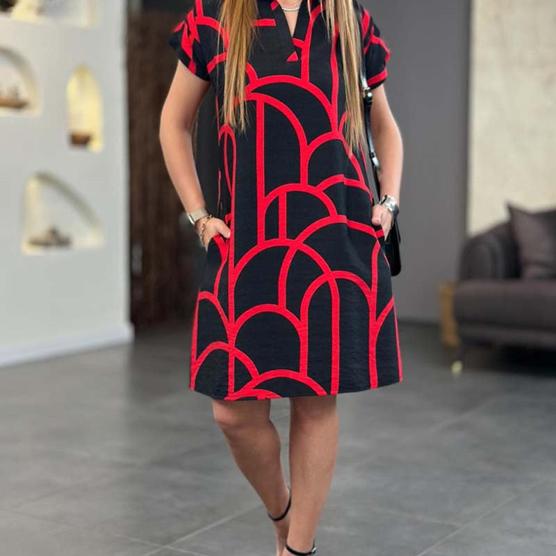 Helmi™ | Vestido de manga corta