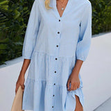Bella | Vestido de cuadros de verano