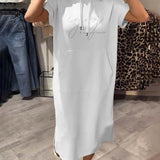 Saskia™ | Vestido casual con capucha