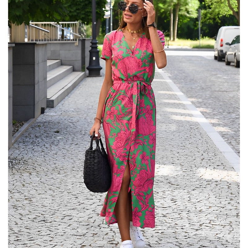 Anna - Vestido de Mujer con estampado floral primavera/verano