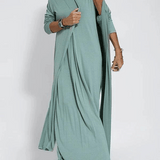 Belle™ - Vestido elegante y largo con chaleco para mujer