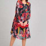Gisella™ | Vestido floral moderno