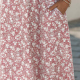 Carmen | Vestido midi floral suelto y ligero para Mujer