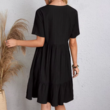 Natacha™ | Vestido fluido y favorecedor con textura plisada