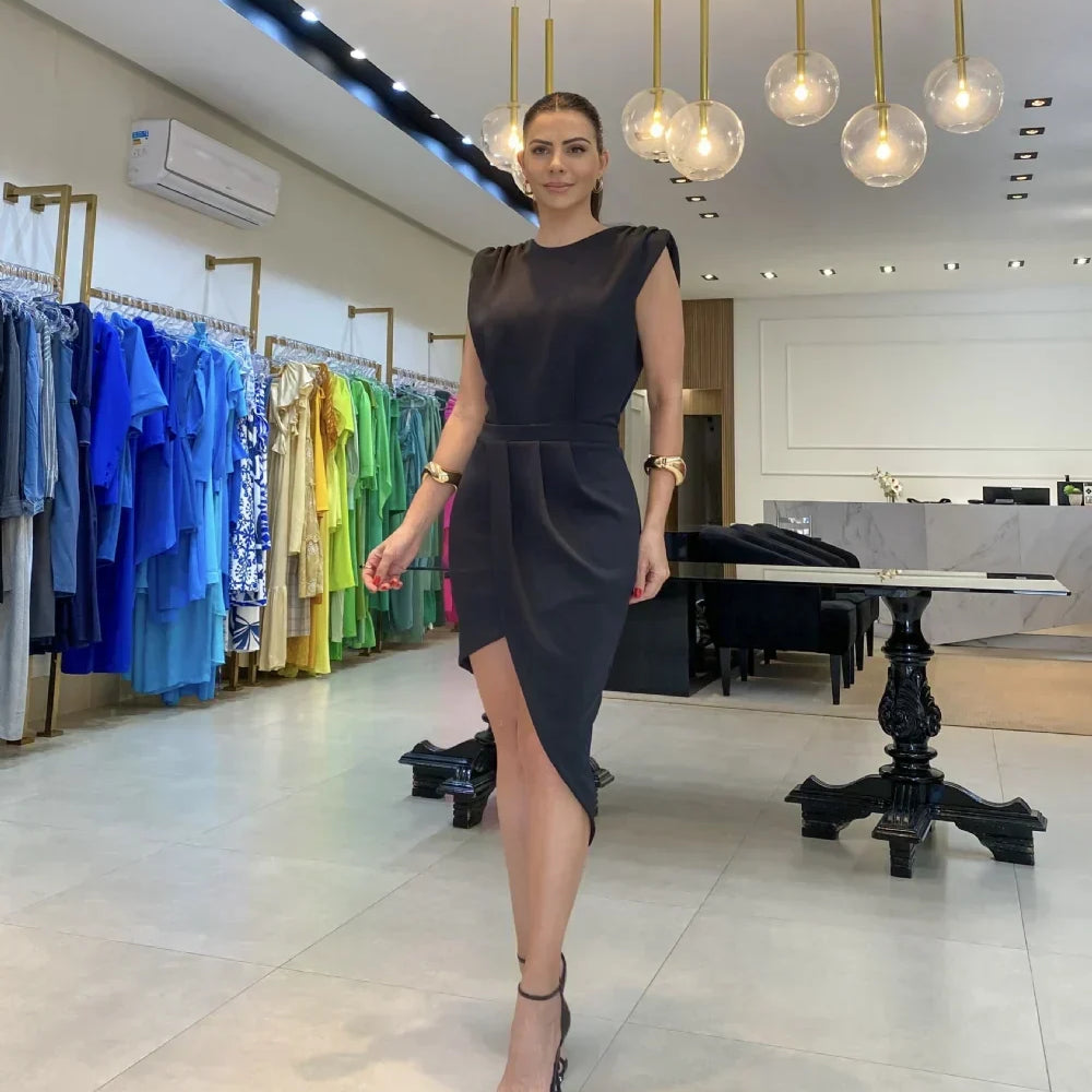 Aurelia | Vestido asimétrico sofisticado para Mujer