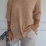Anna - Top de malla con cuello en V