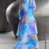 Jade™ | Elegante vestido largo bohemio
