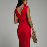 Fresia™ | Elegante vestido entallado con escote en V