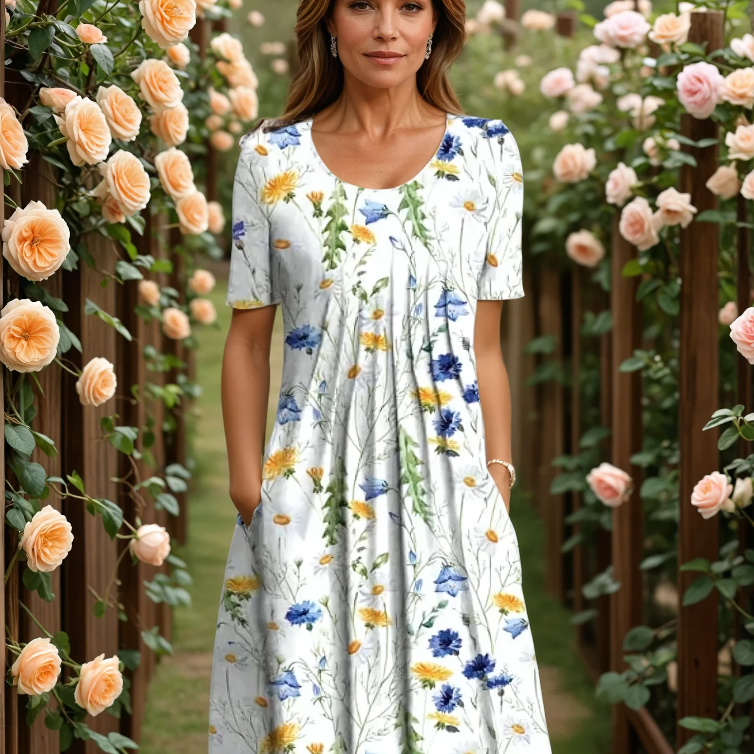 MARGA | VESTIDO ELEGANTE LIGERO PARA EL DÍA A DÍA