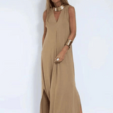 Belle™ - Vestido elegante y largo con chaleco para mujer
