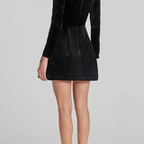 Colette™ | Vestido Corto Elegante de Terciopelo