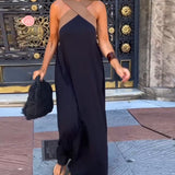 SIENNA | Elegante vestido sin espalda con cuello cruzado de moda