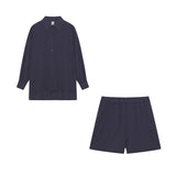 Maude | Conjunto elegante de camisa y pantalones cortos