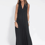 Belle™ - Vestido elegante y largo con chaleco para mujer