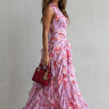 Belladina – Vestido de rosas románticas para Mujer