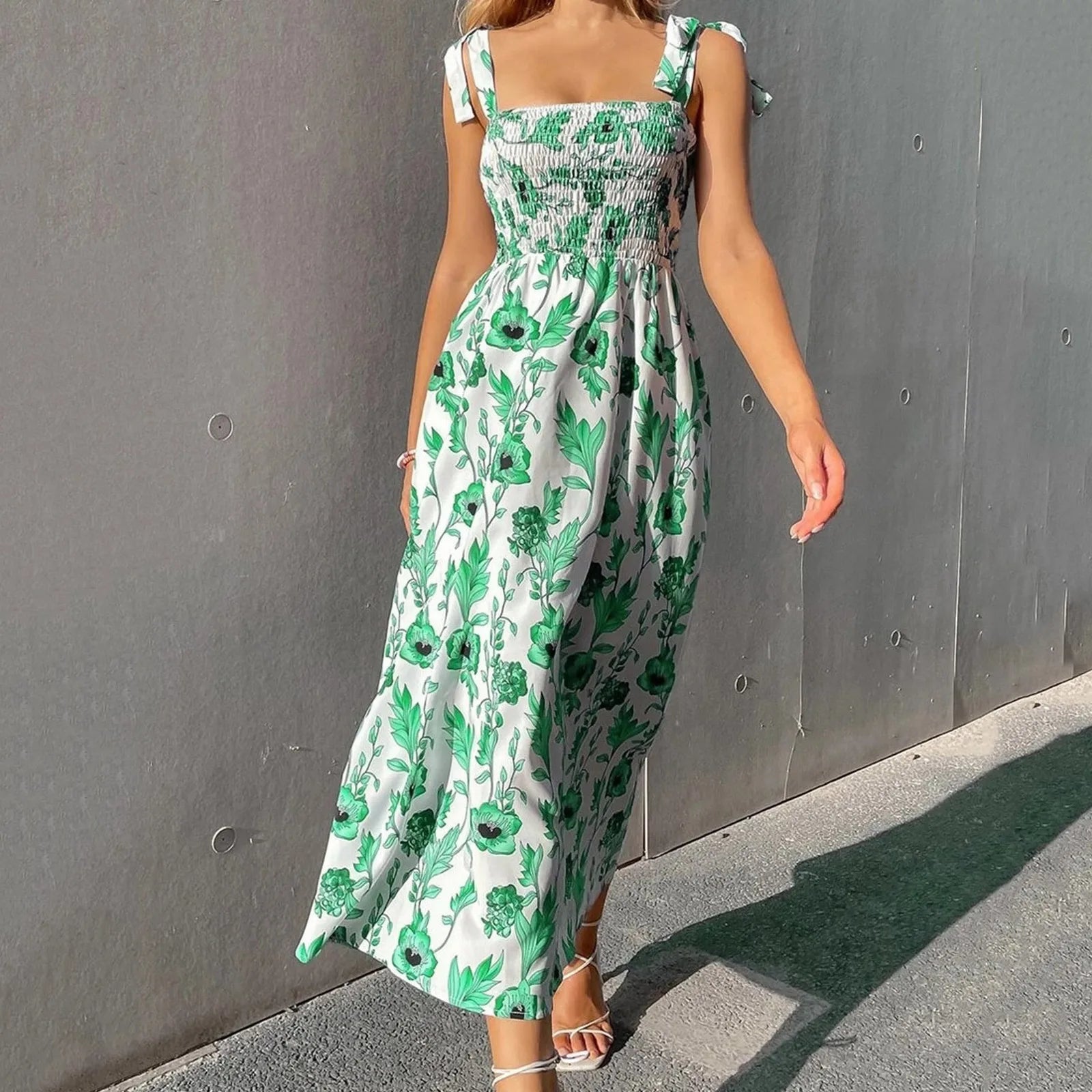 Nara™ Vestido holgado sin mangas con tirantes para mujer