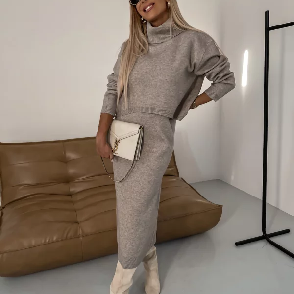 Nicole - Conjunto de punto Otoño/Invierno para mujer