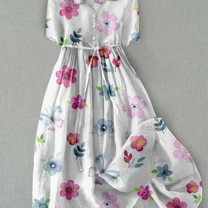 Artemisa - Vestido vintage con elegancia atemporal para Mujer