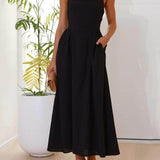 Leanna ™ vestido con cuello halter