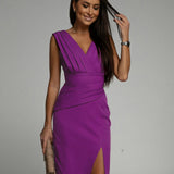 Fresia™ | Elegante vestido entallado con escote en V