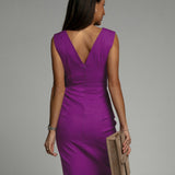 Fresia™ | Elegante vestido entallado con escote en V