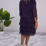 Auterelle | Vestido de Mujer elegante con lunares