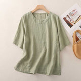 Laurienne™ | Camiseta lisa