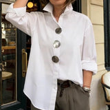 Grazia | Blusa de entretiempo con acabados refinados para Mujer