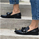 AlvaStockholm™ | Mocasines con detalle de lazo