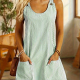 Selene™ | Elegante vestido de verano a rayas