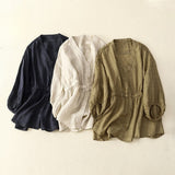 Laurienne™ | Blusa ajustada con botones