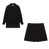 Maud | Conjunto elegante de camisa y pantalones cortos