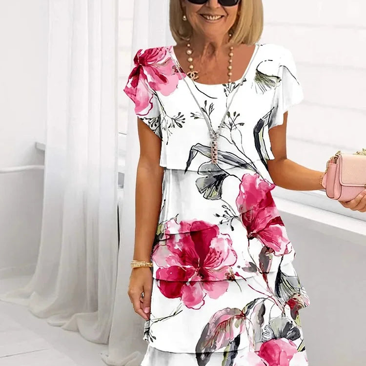 Émilie – Elegante vestido largo floral