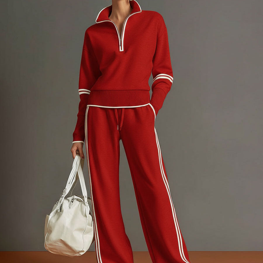 Marietta | Blusa y pantalón con piernas anchas para Mujer