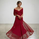 Alondra - Vestido Largo con Estampado Floral Fantasía y Escote en V para Mujer